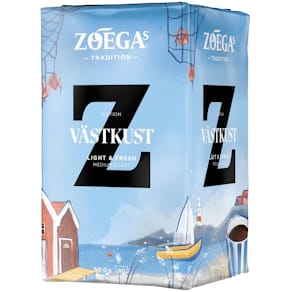 Kaffe Zoégas Västkust brygg vac 500 g