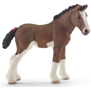 Spielzeugfigur SCHLEICH Clydesdale Fohlen, 8,3 x 3,7 x 7,9 cm