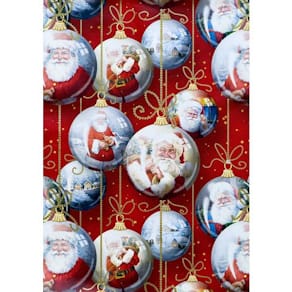 Julpapper 57cmx154m Santa