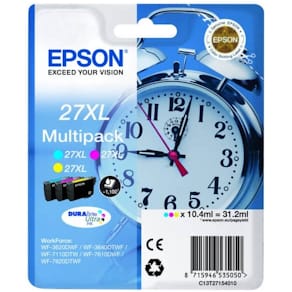Tintenpatronen-Multipack Epson 27XL, Value Pack, C/M/Y