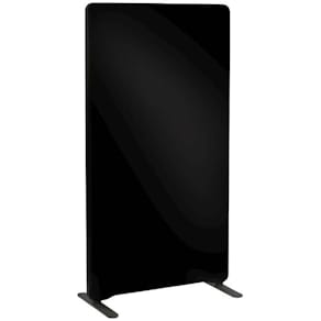 Skærmvæg Lintex Edge sort, 1000 x 1650 mm, palle 25 stk