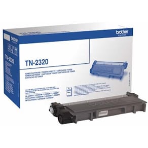 Toner Brother TN2320 sort, 2.600 sider, 1 stk.