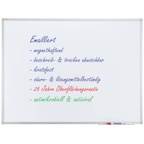 Whiteboard FRANKEN X-tra!Line, 120x90 cm, weiß