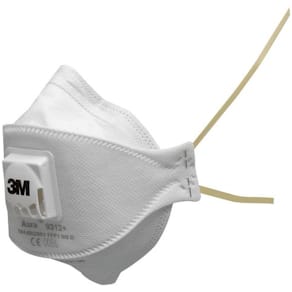 Andningsskydd 3M FFP1 med ventil 10/fp