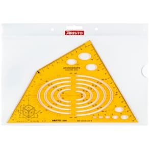 Schablone Aristo Axonograph Isometric