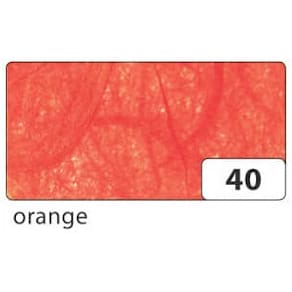 Strohseide Folia, 47 x 64 cm, orange
