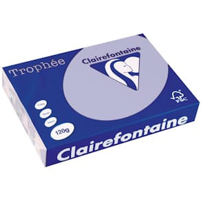 Gekleurd papier Clairefontaine Trophée Pastel, A4, 120 g, 250 vel