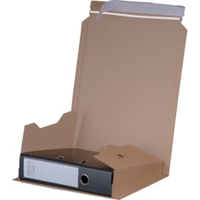 Ordnerversandverpackung SMARTBOX PRO, 35–80 mm, braun