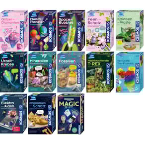 Mitbringspiel KOSMOS Experiment, sortiert