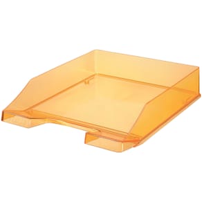 Briefablage HAN Klassik, C4, transparent-orange
