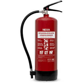 Brandsläckare NEXA 6kg pulver 55A röd