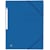 Elastomap Oxford Top File+, karton, A4, blauw