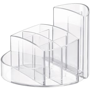 Prylställ HAN 9 fack transparent