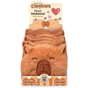 Geldbörse TRENDHAUS Capybara, Plüsch