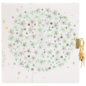 Tagebuch TURNOWSKY Gentle Flower, Schloss, 96 Seiten, bunt