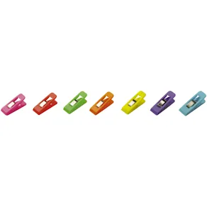 Pappersklämma Laurel Taifun 15x50 mm sorterade färger