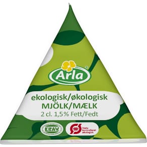 Kaffemjölk Arla Mellanmjölk 1,5% 2cl Eko 100 st/krt