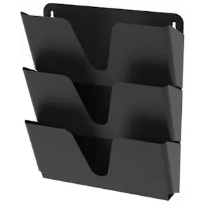 Blankettfack ALBA 3st metal fack svart