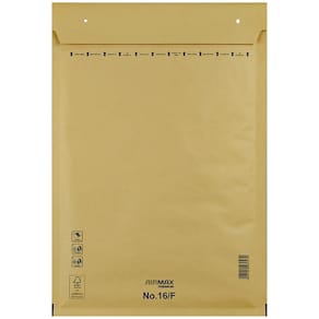 Boblepose 16/F brun FSC, 240x350 mm, peel & seal, 100 stk