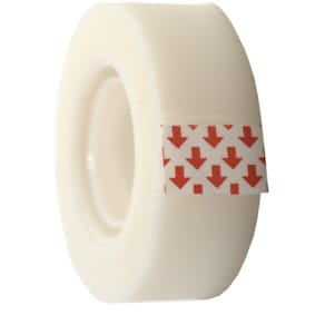 Kontortape BNT transparent 19 mm x 33 m, 12 ruller