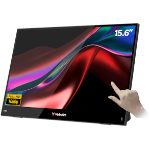 VERBATIM 15.6" Portable FHD Touchscreen Monitor LIGHT