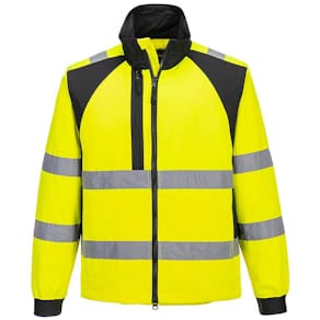 Regnjacka varsel PW CD861 kl3 gul 3XL