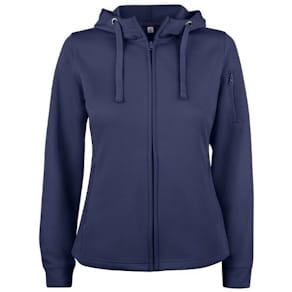 Hoodie zip funktion 021015 dam marin XS