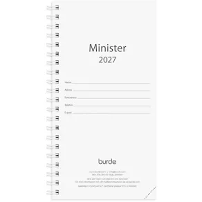 Kalender Minister refill 2027