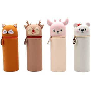 Federmäppchen LULUBUG Winter Animals, Silikon