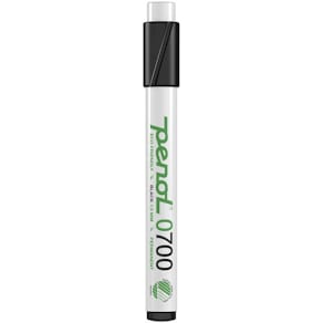 Marker Penol 0700 rund spids 1,5 mm, sort, 10 stk