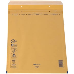 Luftpolstertasche AROFOL Gr. 8/H, 10 St., braun, 290 x 370 mm