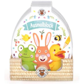 Malblock TRENDHAUS Tommy & Frida, Ostern, 30 Blatt