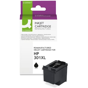 Tintenpatrone Q-CONNECT ersetzt HP 301XL, schwarz