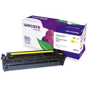 Toner WECARE HP CB542A/1977B002 1,4K gul