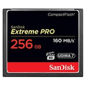 SanDisk Extreme Pro - Flash-minneskort - 256 GB - CompactFlash