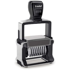 Nummerstempel Trodat 55510, 10 cifre, sort, 1 stk
