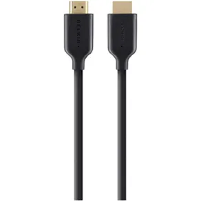 Gold-Plated High-Speed HDMI Cable w/Ethernet, Black (5m)