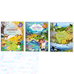 Stickerbuch TRÖTSCH Mein großes Stickerbuch, 3 Motive à 5 St