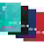 Cursusblok Oxford SCHOOL, geassorteerde kleuren, ft A4, 100 vel
