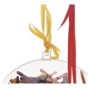 Satinband Röd/Gul, 3mm x 30m