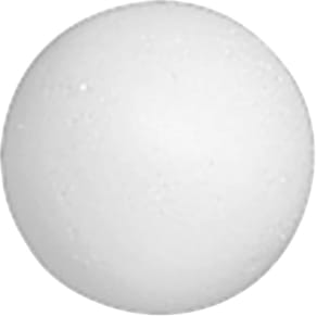 Styroporkugel Knorr Prandell, Ø 5 cm, weiß