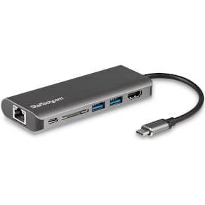 Startech USB C Multiport Adapter - Portable USB-C Dock to 4K