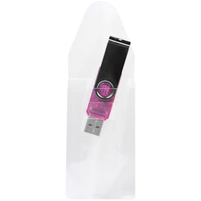 USB-ficka självhäftande 10/fp