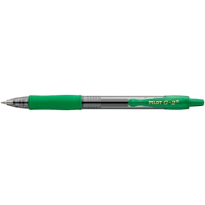 Gelkulpenna PILOT G-2 Medium Grön, 0.7mm