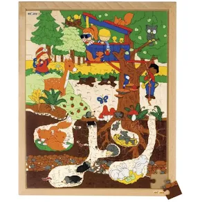 Rampussel Skog, 40x50cm