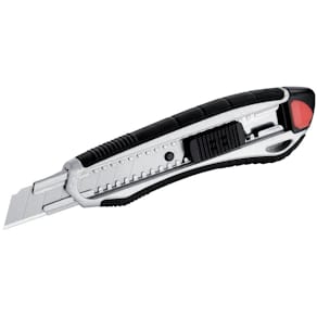 Cutter WESTCOTT ALUMINIUM ALLOY, 18 mm, silber/schwarz