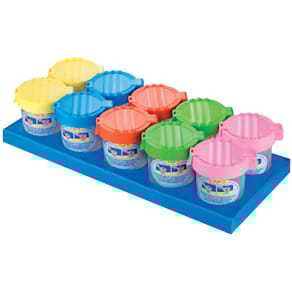 Pinselbecher Läufer, bunt sortiert