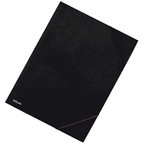 Elastikmappe Esselte A3 grå, karton FSC, 10 stk