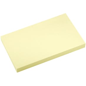 Notis Info Sticky Note 75x125 mm gul