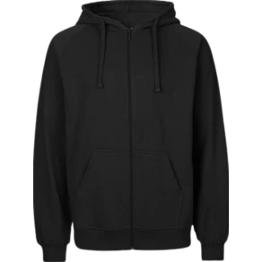 Hoodie zip NEUTRAL O63301 herr svart L